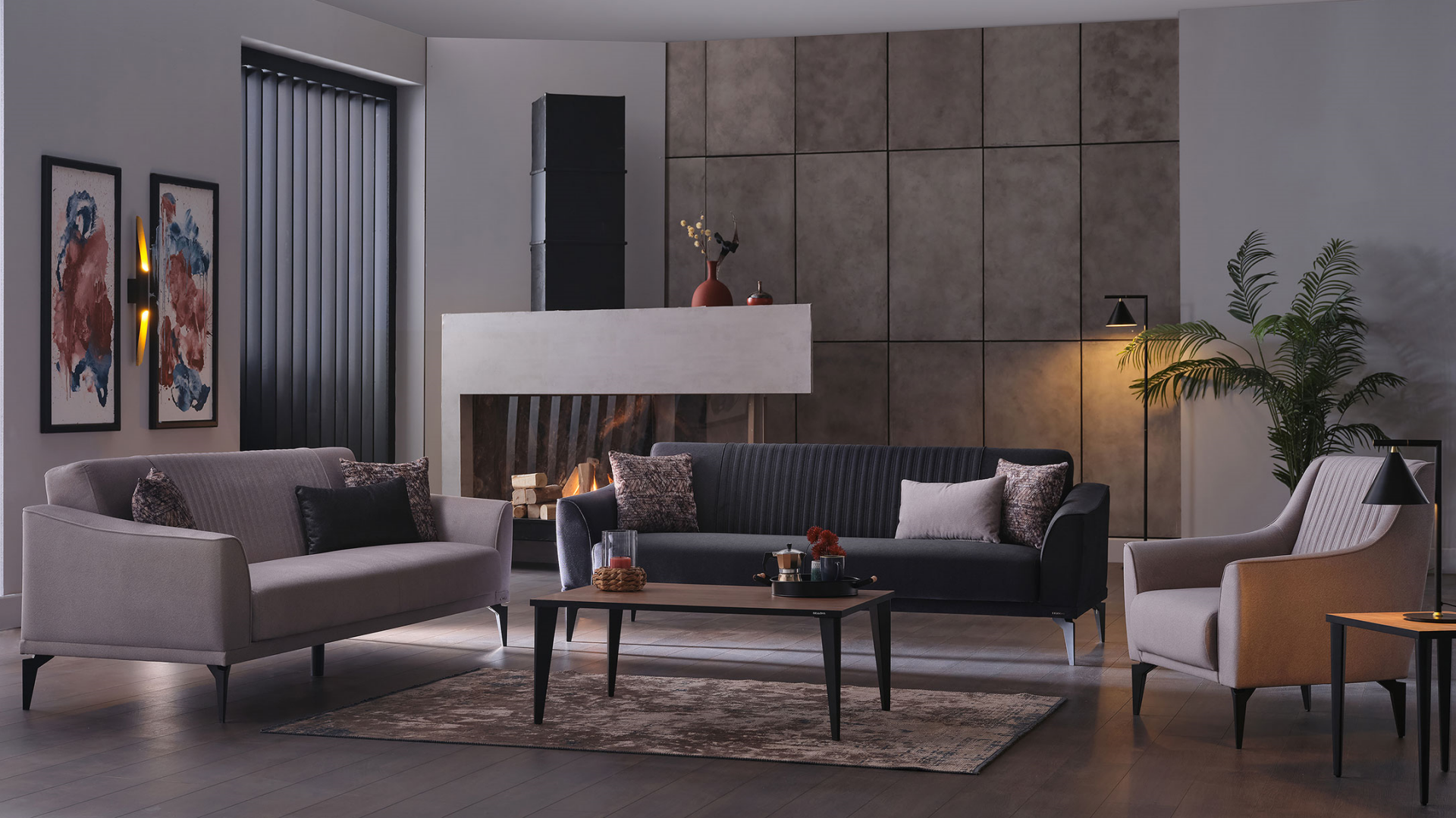 Monaco Koltuk Takımı - Fırsat Ürünü